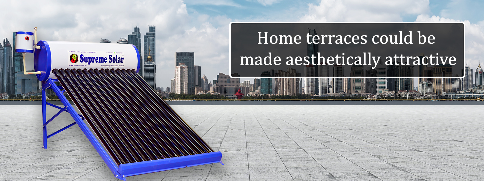 ETC Solar Water Heater